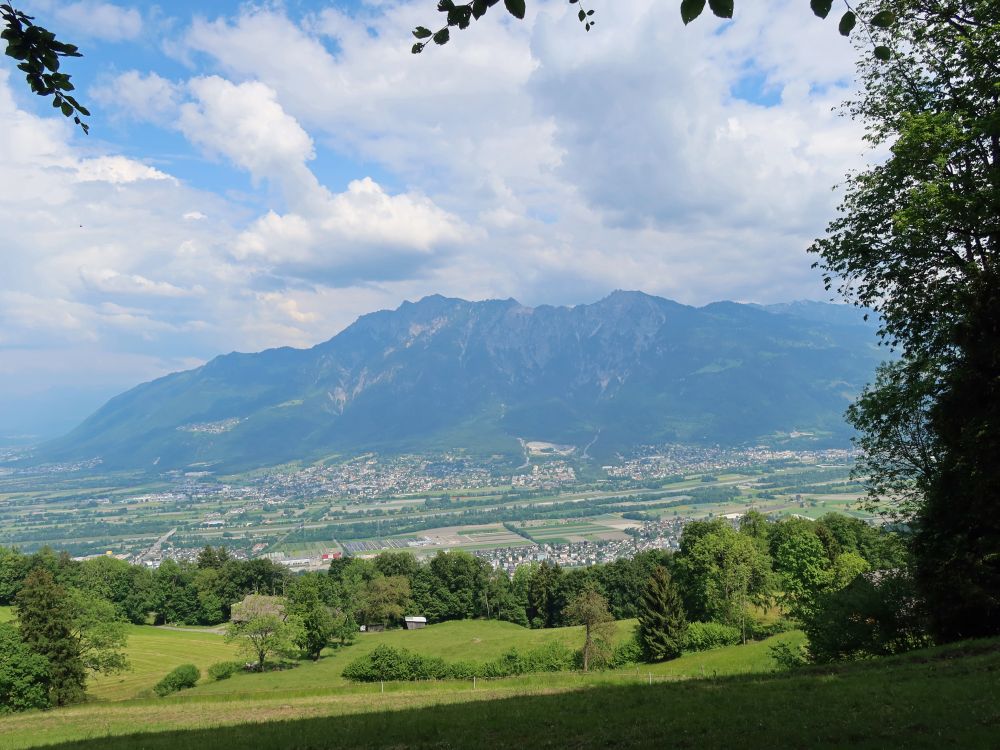 Blick auf Liechtenstein