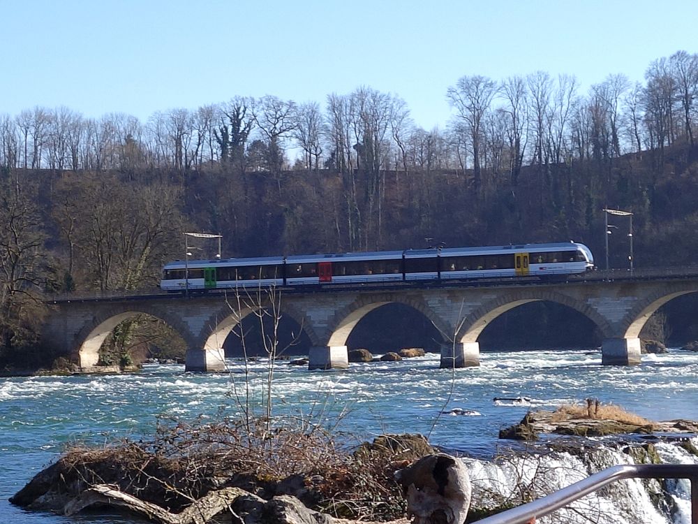 Eisenbahn ber den Rhein