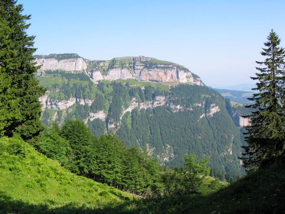 Blick zur Ebenalp (1640m)