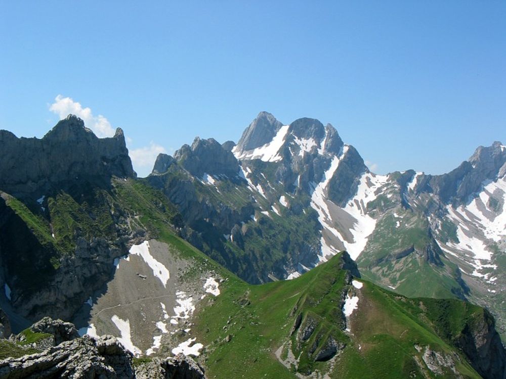 Blick zum Altmann (2436m)