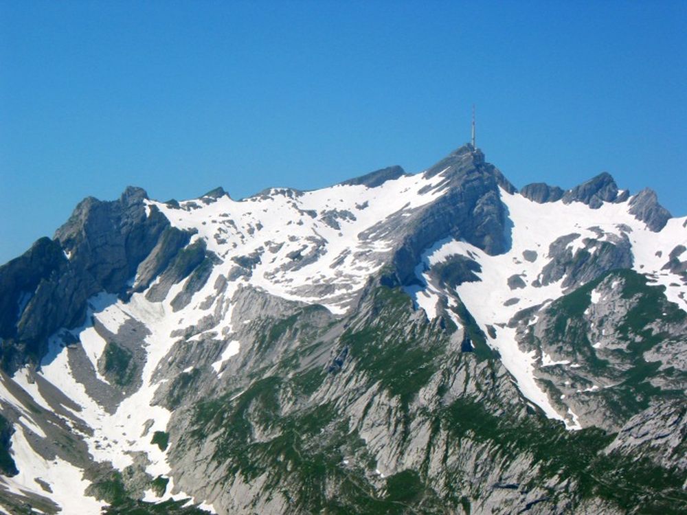 Blick zum Säntis (2503m)