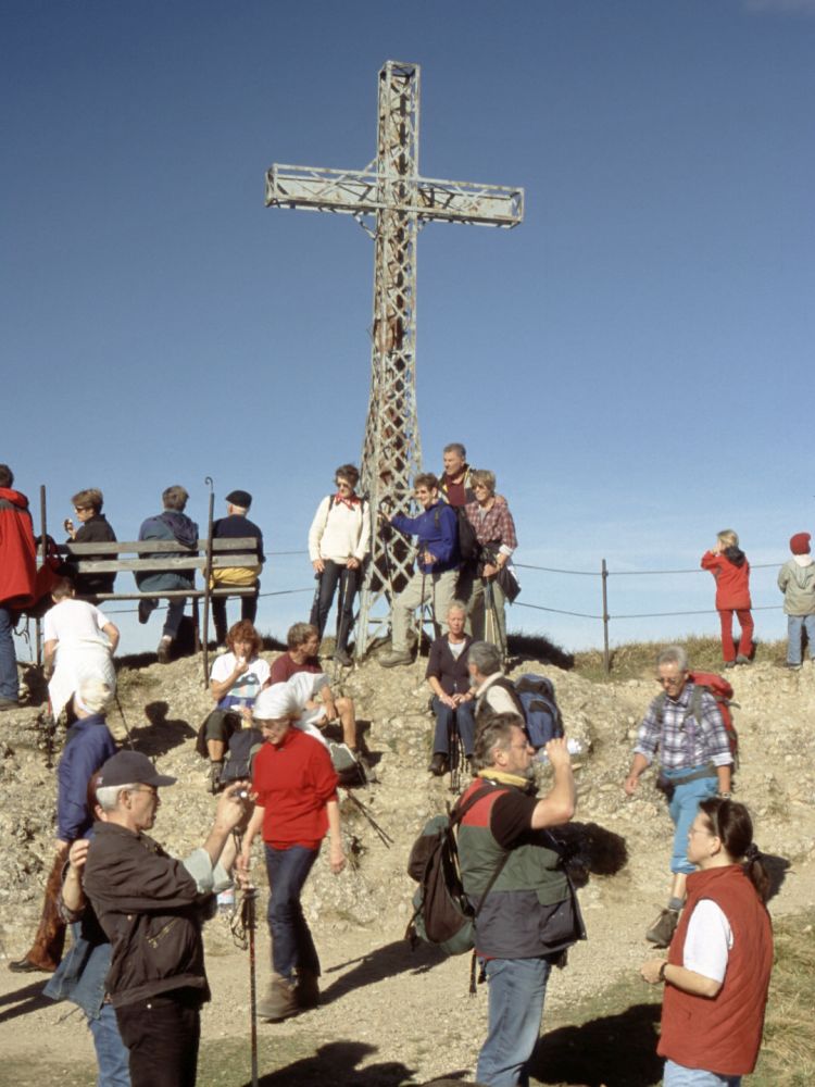 Gipfelkreuz auf dem Hochgrat