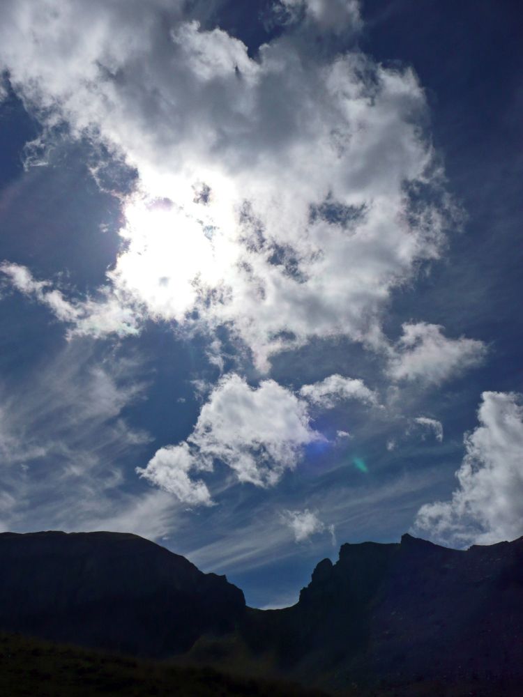 Wolken überm Chringengrätli