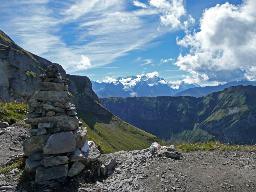 Blick Richtung Berner Alpen