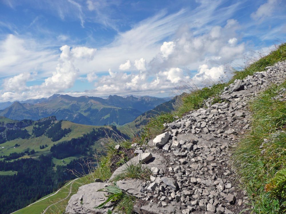 Aufstieg zum Abgschütz