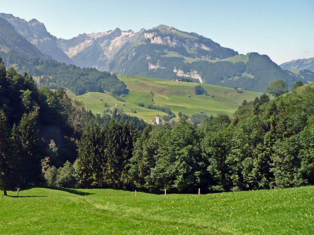 Blick Richtung Ebenalp und Schäfler