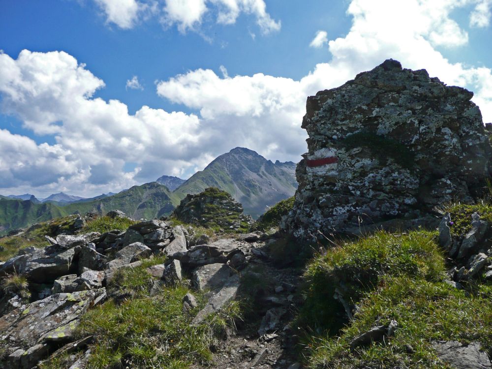 Blick Richtung Parpaner Rothorn