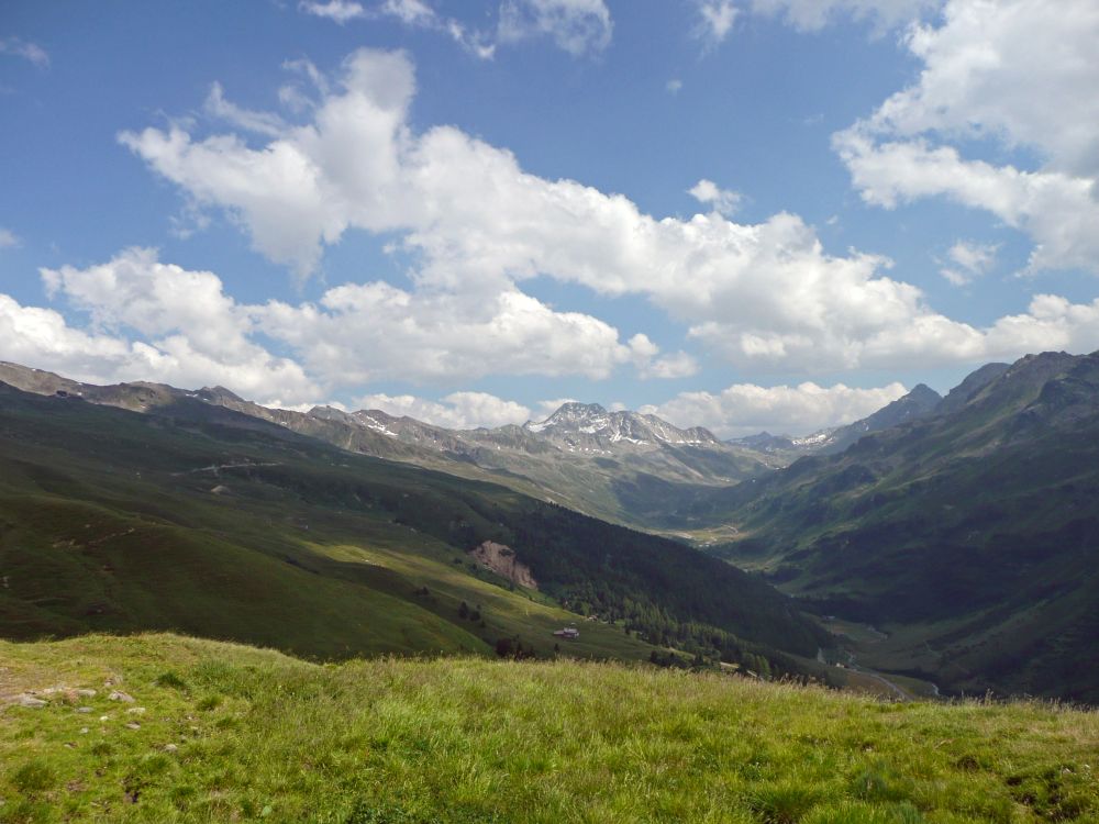 Blick Richtung Flüela Wisshorn