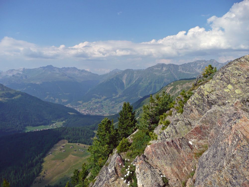 Blick Richtung Klosters