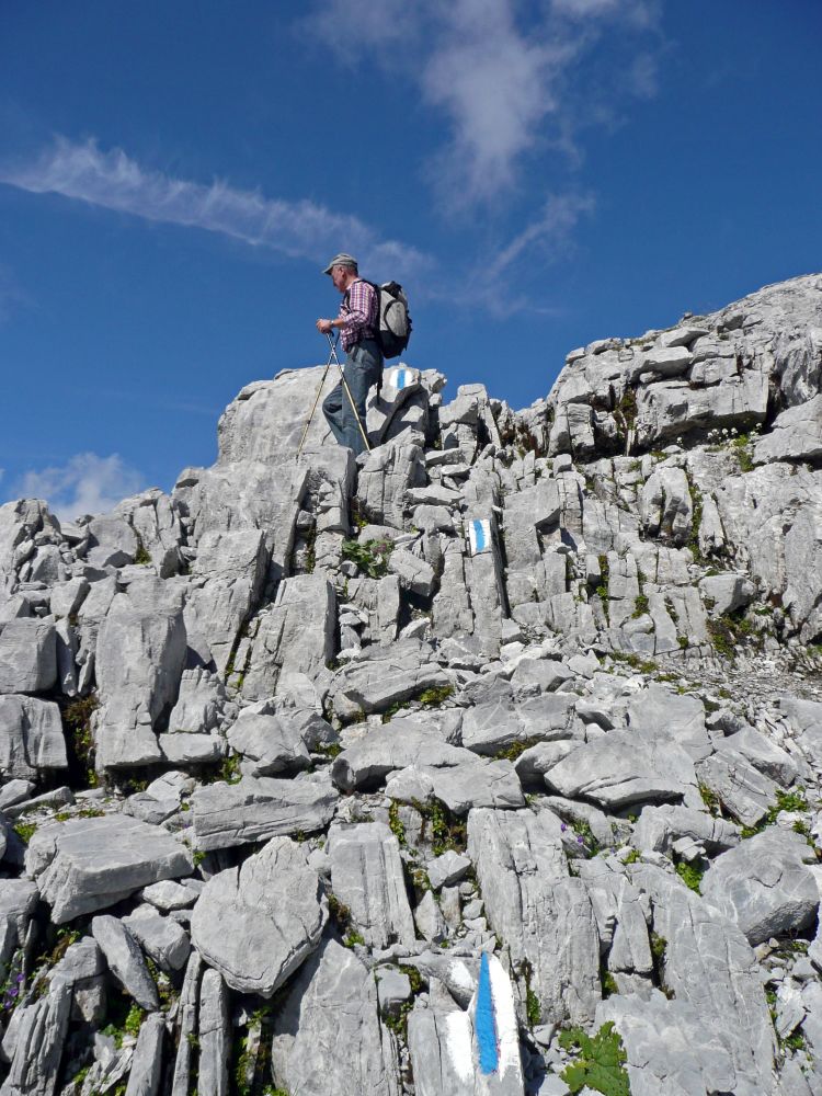 Karrenfelder auf dem Mären-Massiv