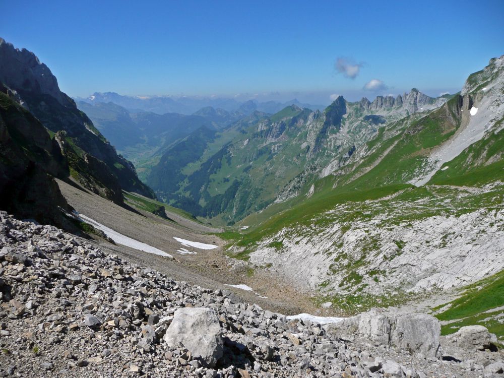 Blick Richtung Toggenburg