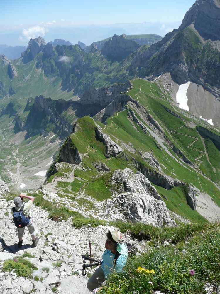 Lisengrat und Rotsteinpass