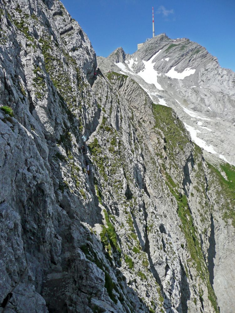 Säntis überm Lisengrat