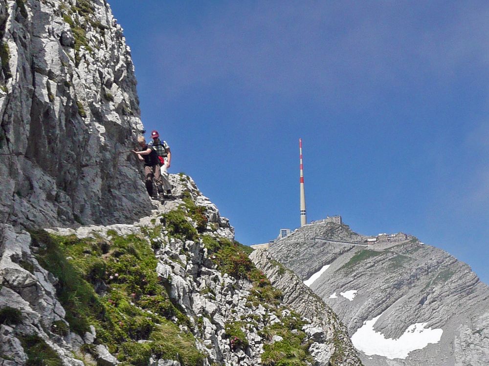 Säntis überm Lisengrat