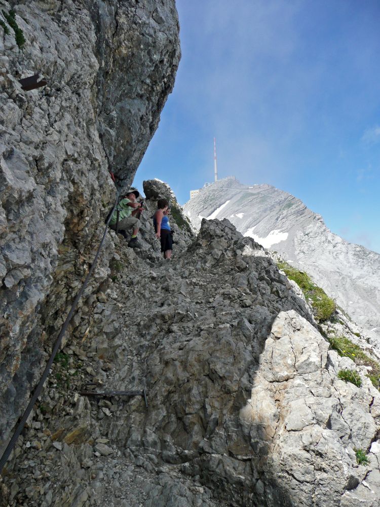 Säntis überm Lisengrat