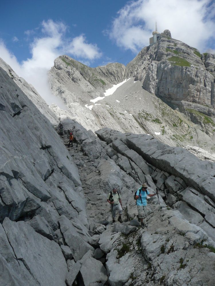 Pfad unterm Säntis