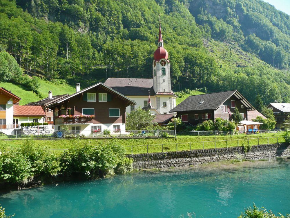 Wasserspeicher und Kirche