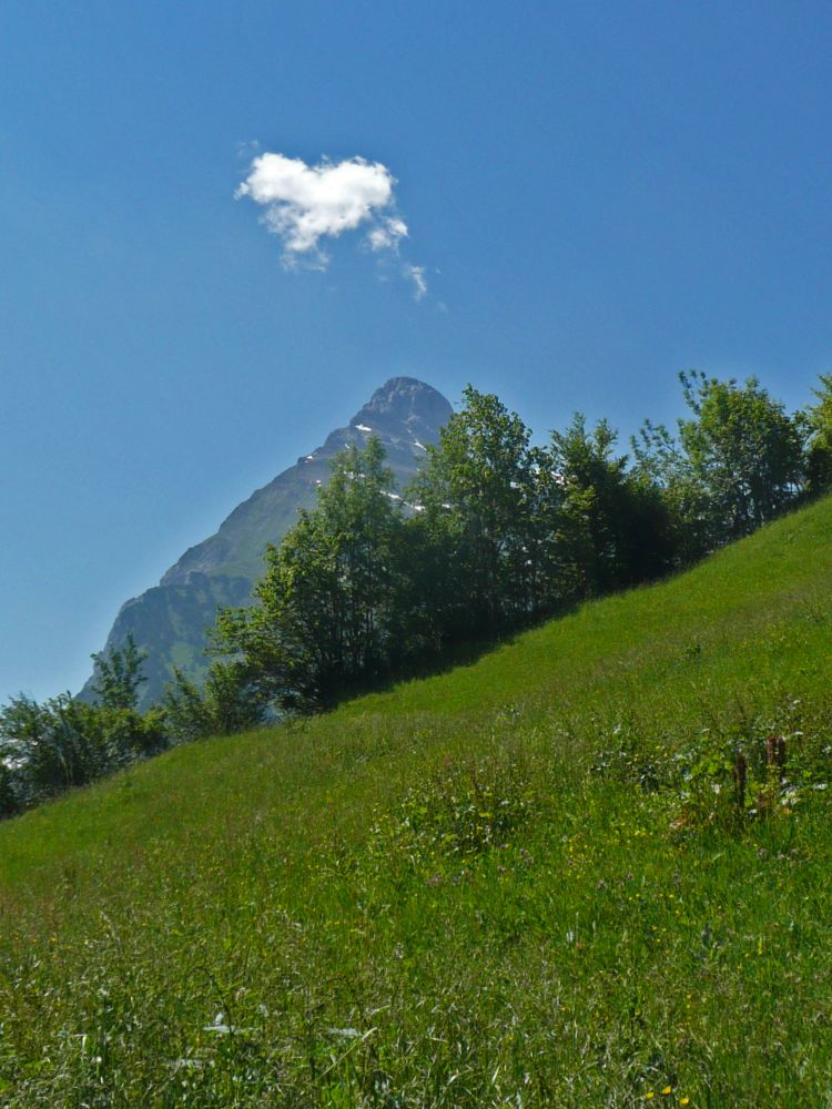 Gitschen mit Wolke