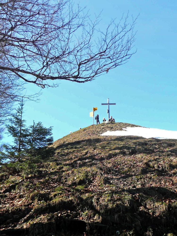 Gipfelkreuz auf dem Schnebelhorn