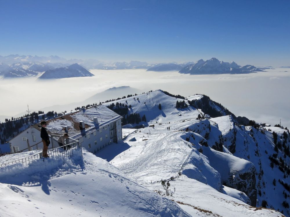 Blick Richtung Stanserhorn und Pilatus