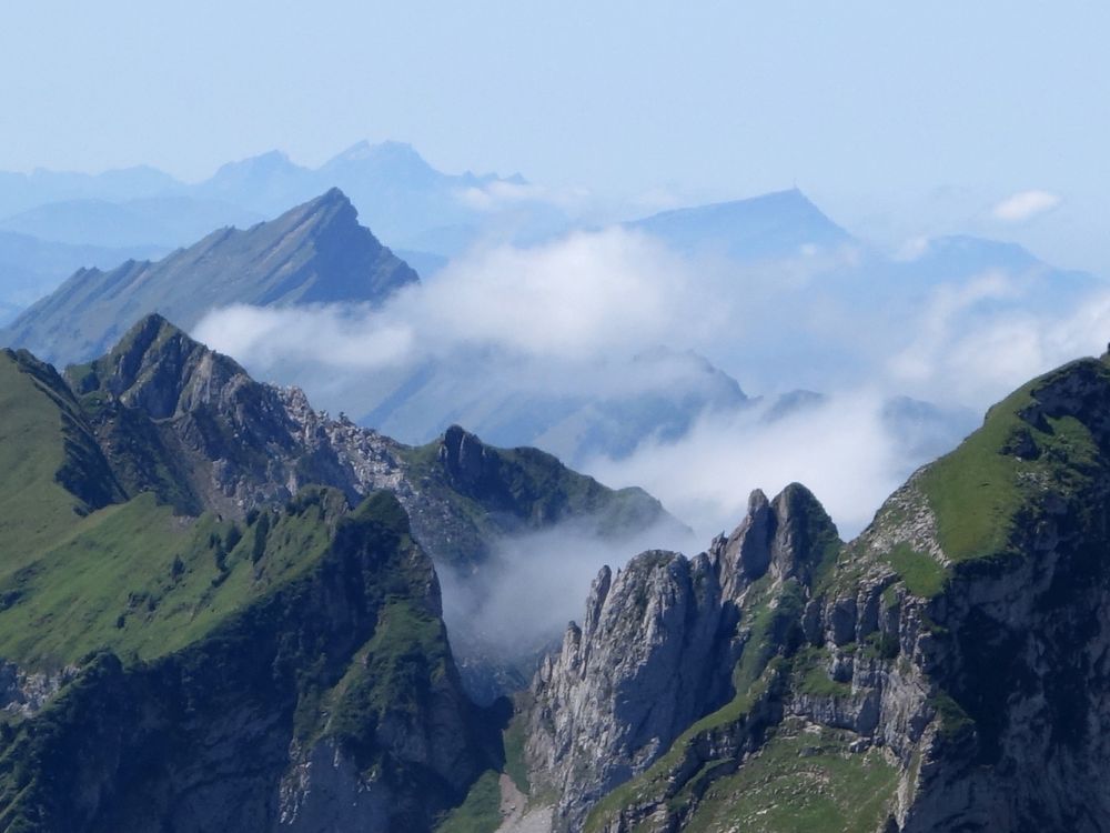 Speer, Pilatus und Rigi