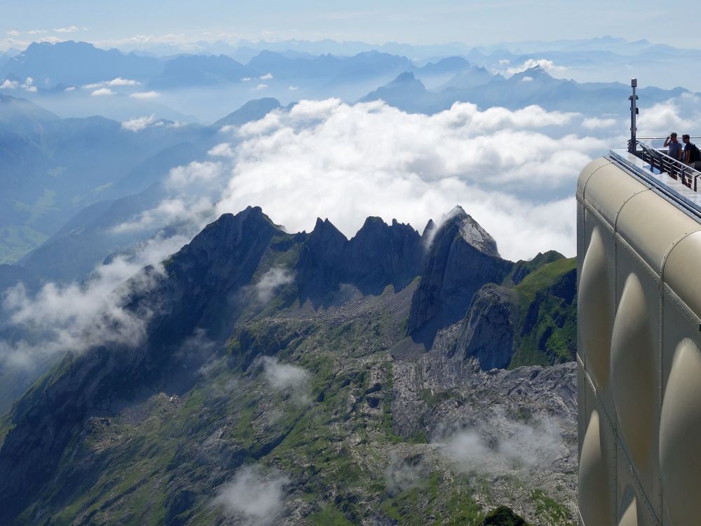 Wolken über den Silberplatten