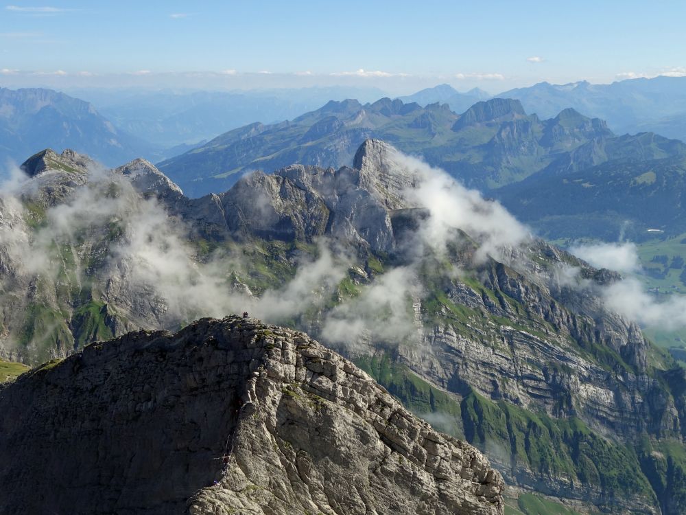 Wildhuser Schafberg und Alvierkette