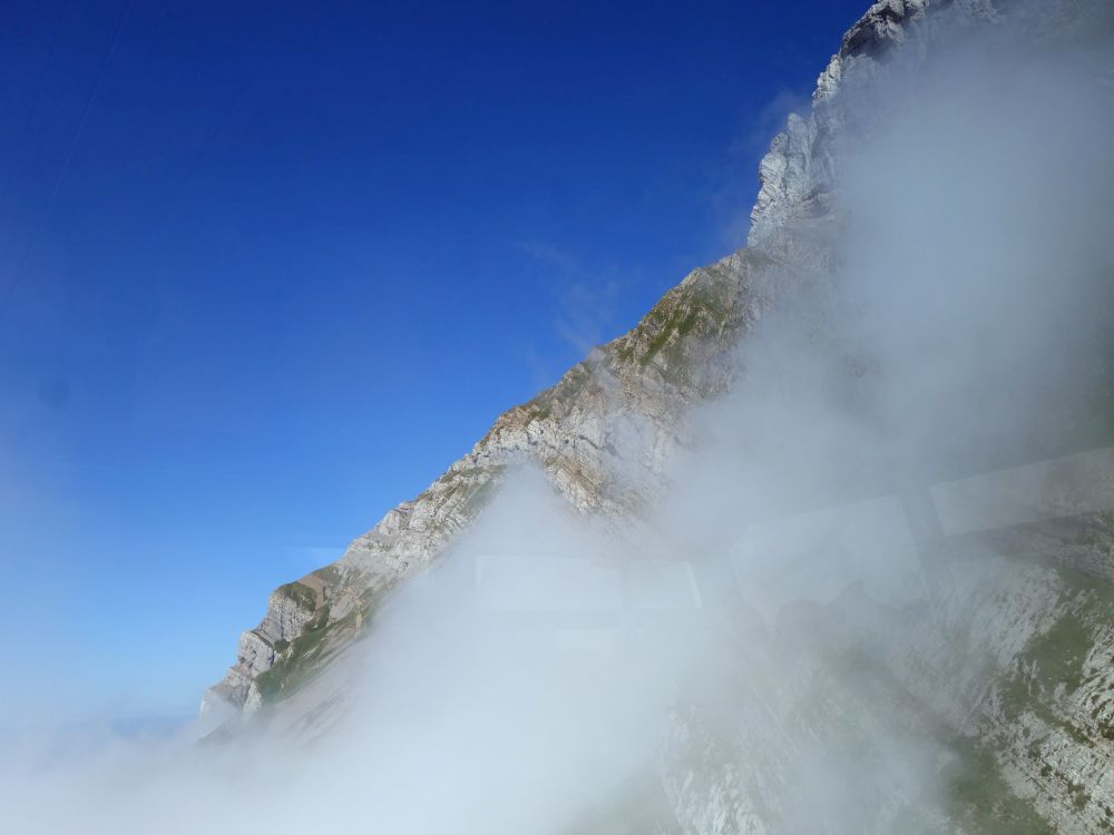 Wolken am Säntis