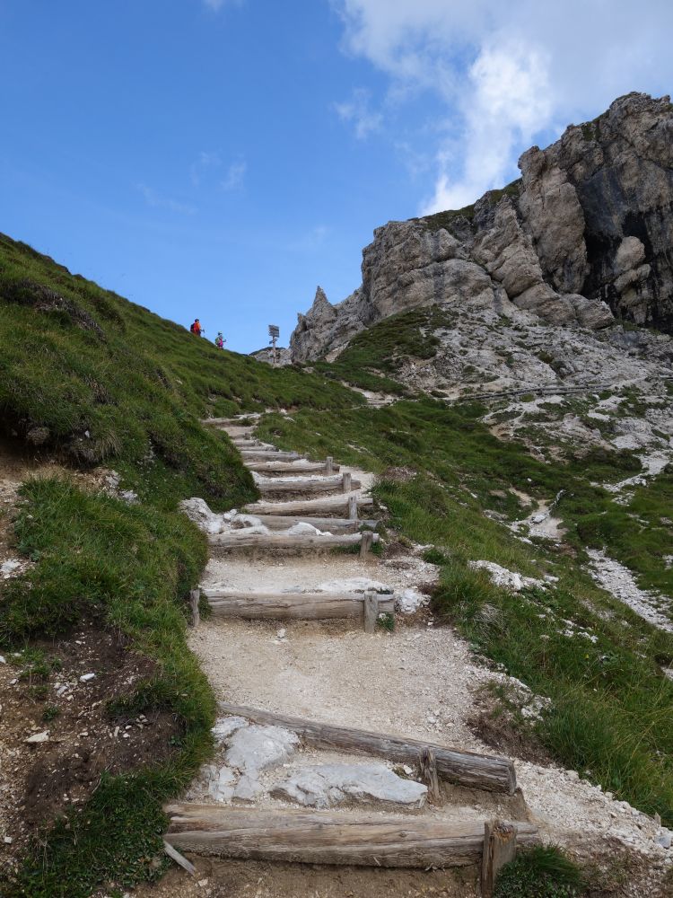 Aufstieg zum Cianpeijoch