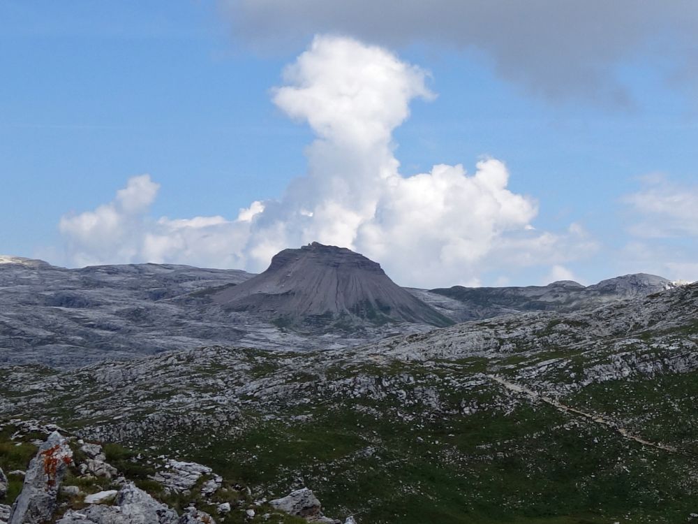 Wolke überm Col de la Sone