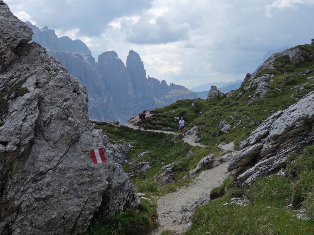 Abstieg vom Cirjoch