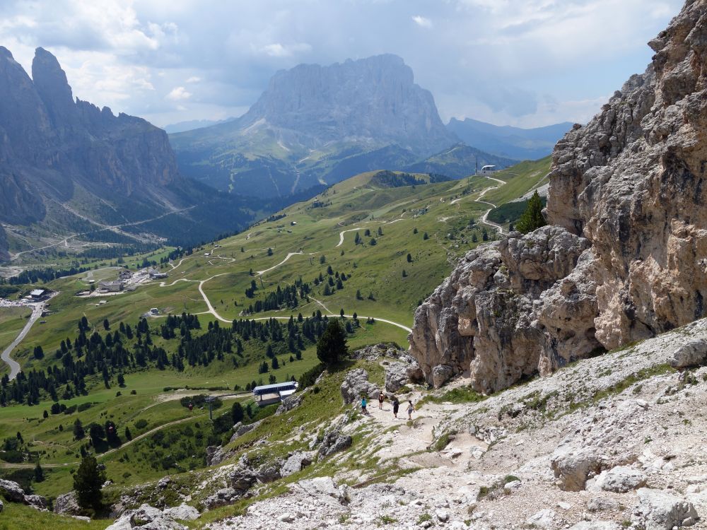 Grödnerjoch und Langkofel