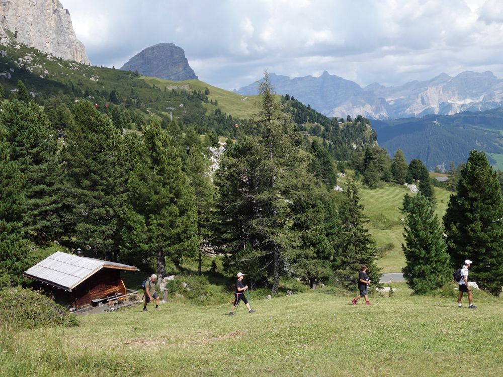 Wanderer im Gadertal