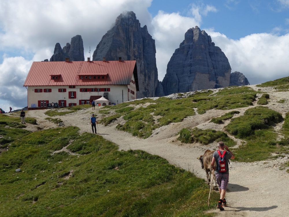 Drei Zinnen und Dreizinnenhütte