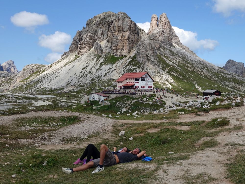 Toblinger Knoten und Dreizinnenhütte