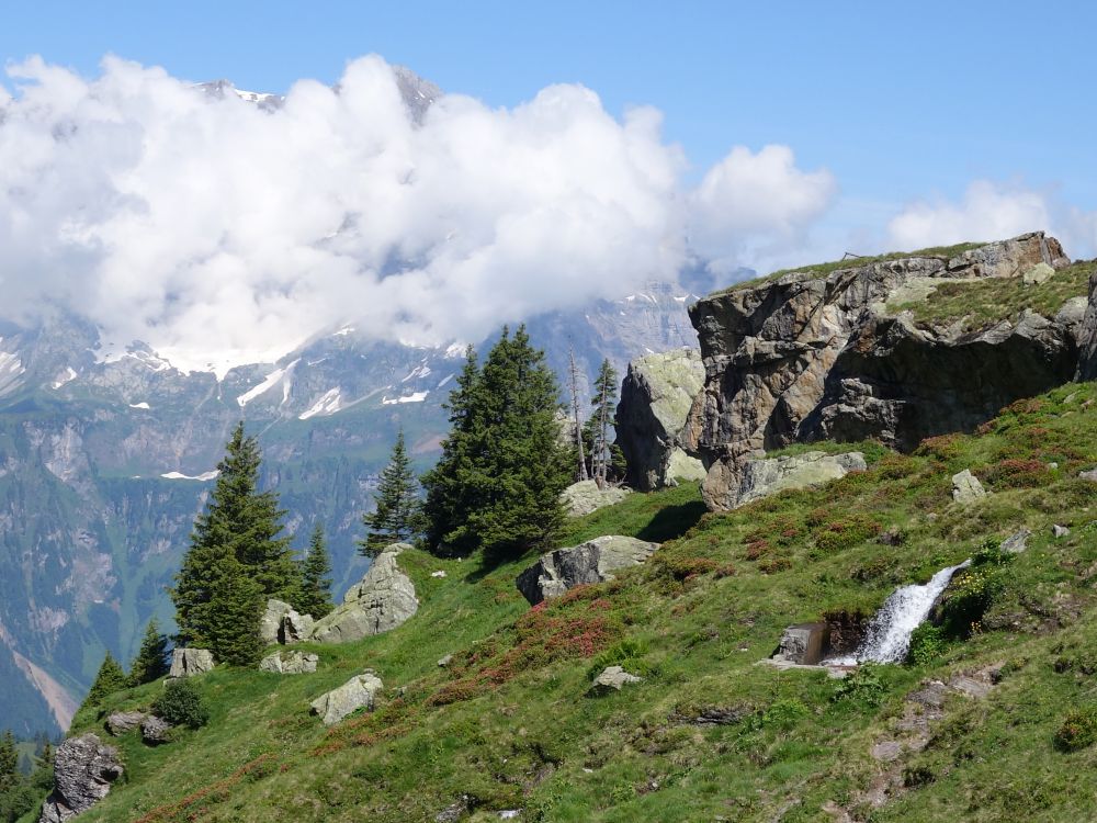 Glärnisch in Wolken