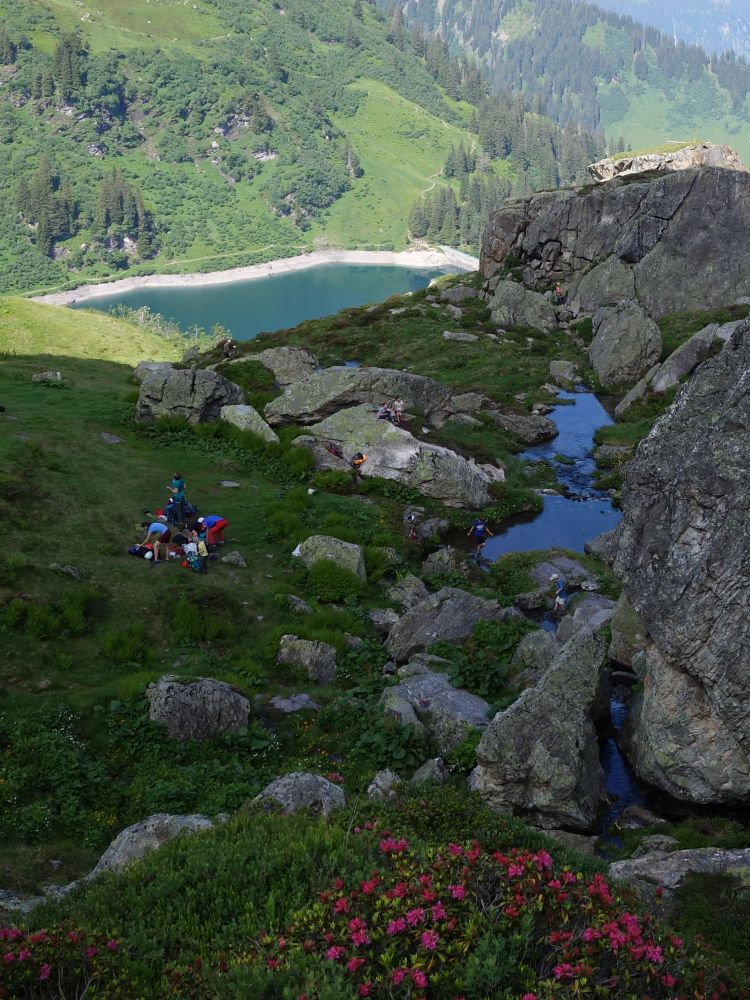 Widderstein und Garichti Stausee