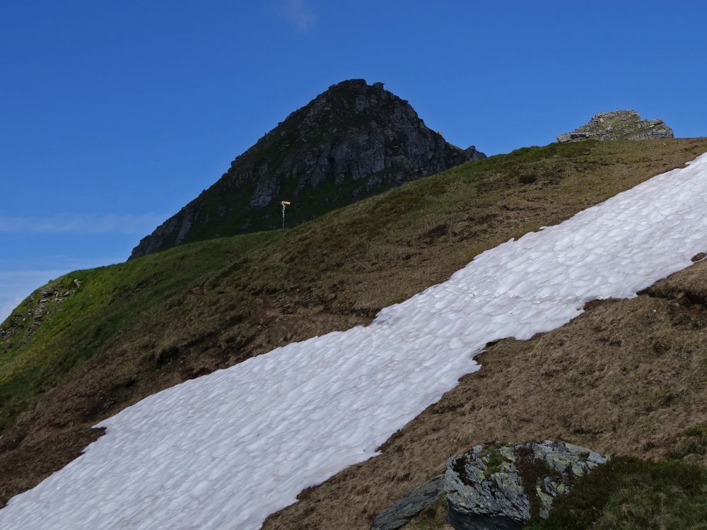 Schneefeld am Gandfurggle