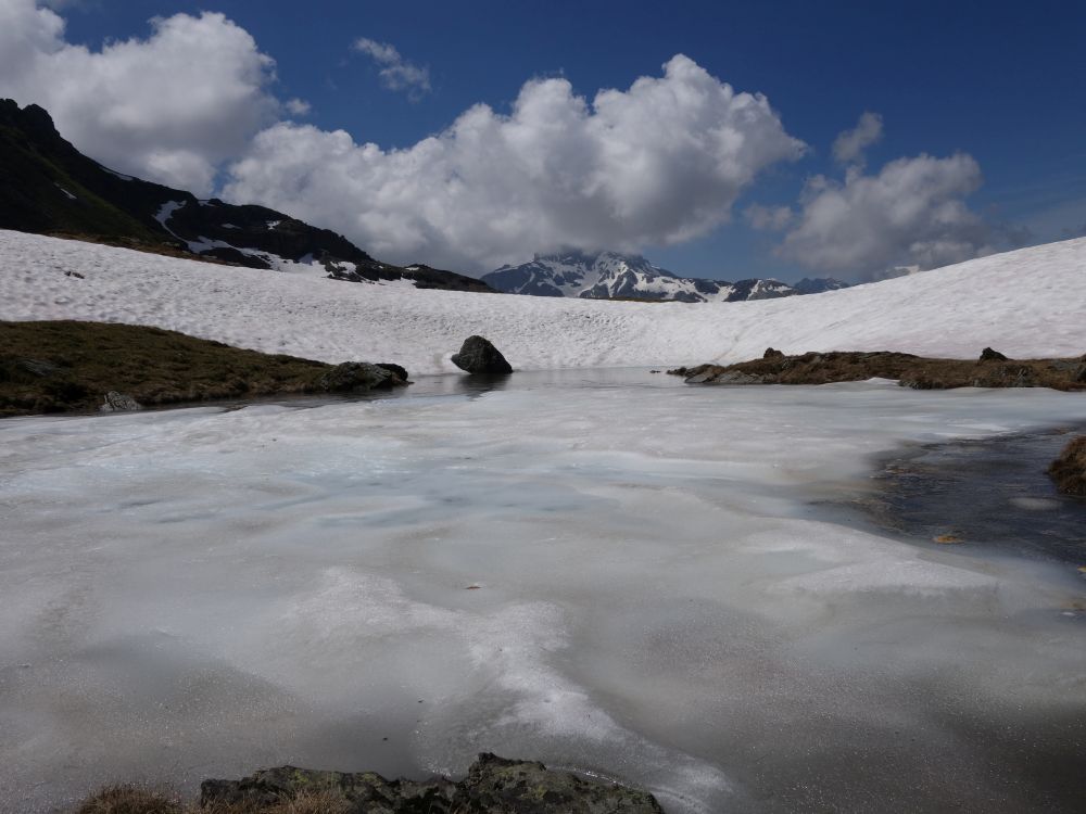 Eis, Schnee und Wolken