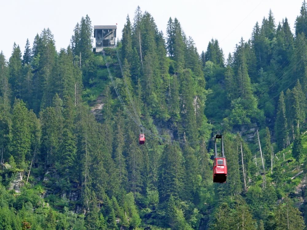 Seilbahn zur Mettmen Alp