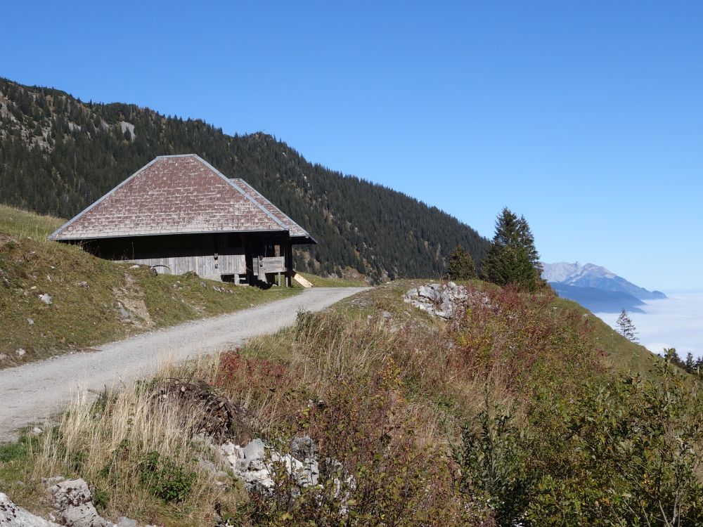 Hütten bei Fluonalp