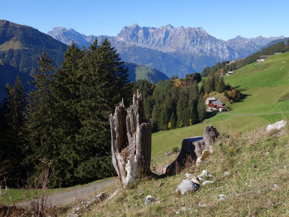 Hinter Schloss und Uri Rotstock