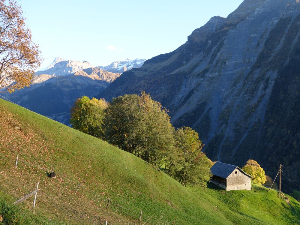 Schächental im Abendlicht