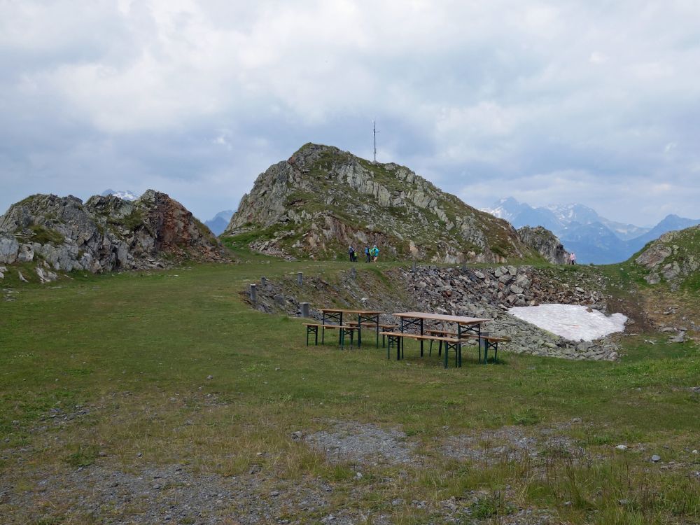 Hochalpila, Blick auf Kreuzjoch