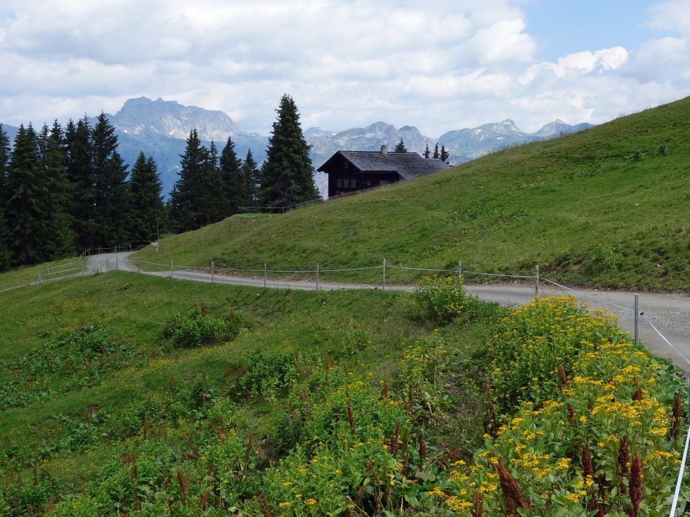 Blick Richtung Rote Wand