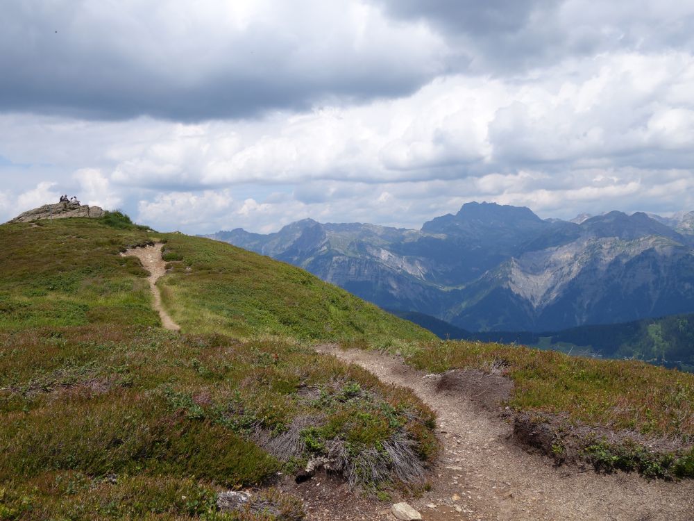 Blick Richtung Rote Wand