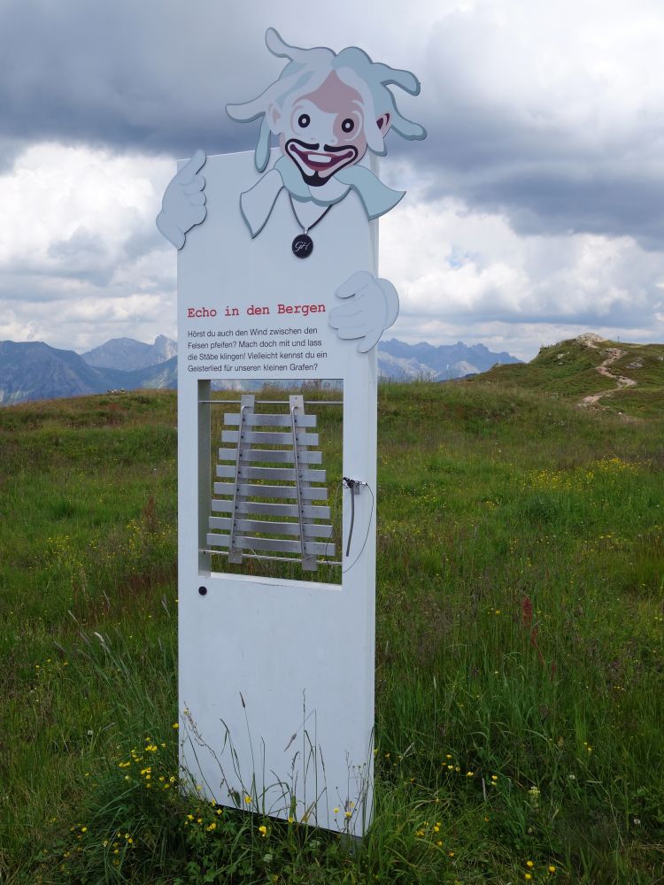 Echo in den Bergen