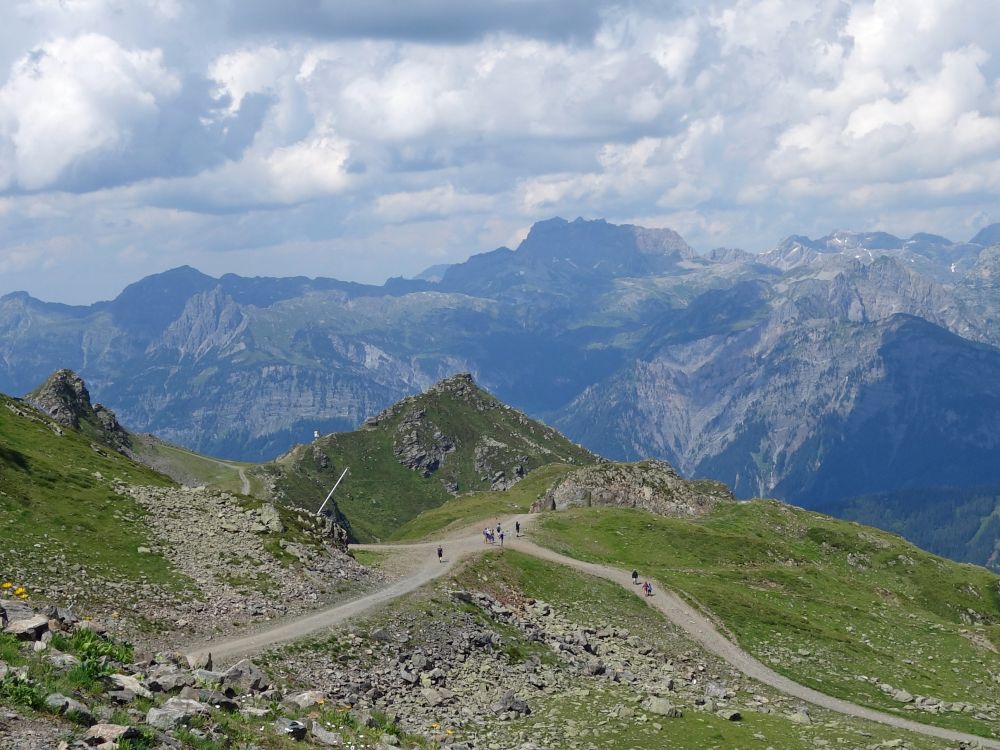 Blick zur Roten Wand