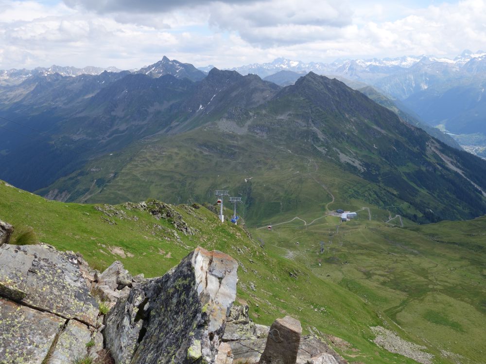 Blick aufs Grasjoch