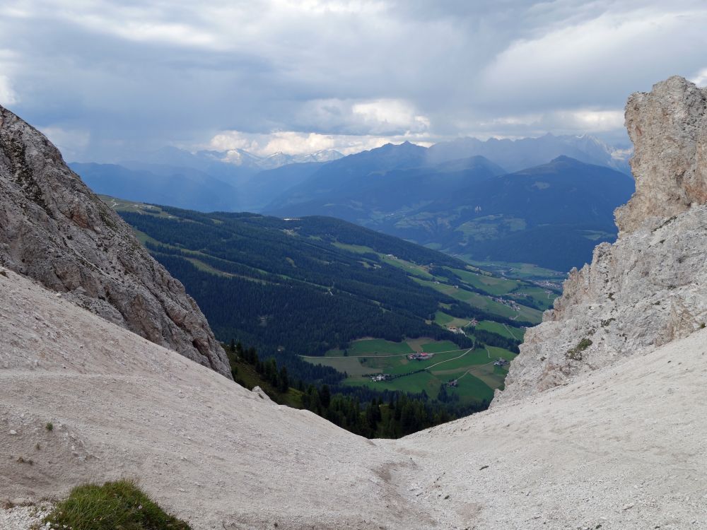 Blick von der Dreifinger Scharte